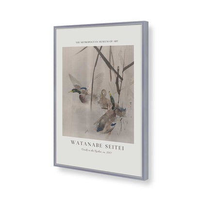 [Color:Polished Chrome], Picture of art in a Polished Chrome frame of the corner