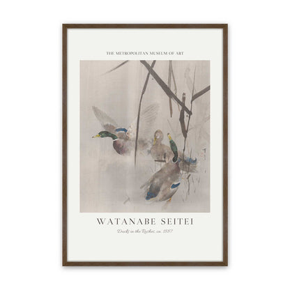 [Color:Walnut], Picture of art in a Walnut frame