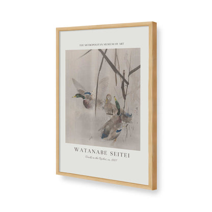 [Color:American Maple], Picture of art in a American Maple frame of the corner