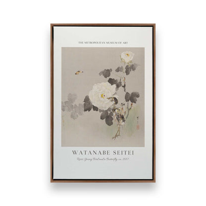 [Color:Walnut], Picture of art in a Walnut frame