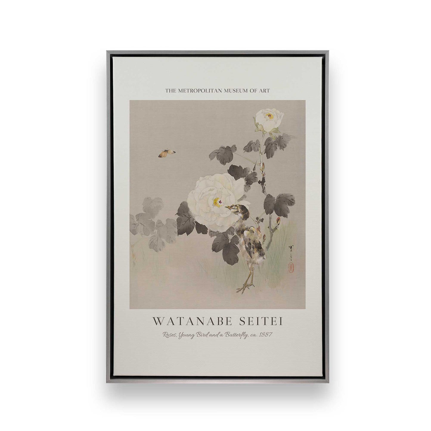 [Color:Polished Chrome], Picture of art in a Polished Chrome frame