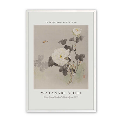 [Color:Opaque White], Picture of art in a Opaque White frame