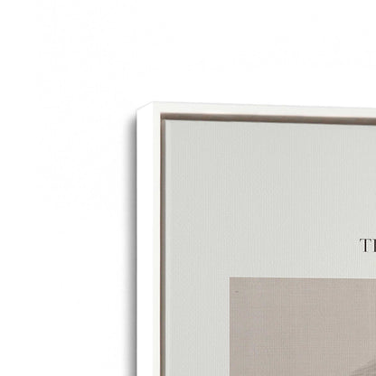 [Color:Opaque White], Picture of art in a White frame at an angle