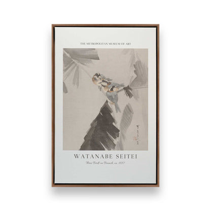 [Color:Walnut], Picture of art in a Walnut frame