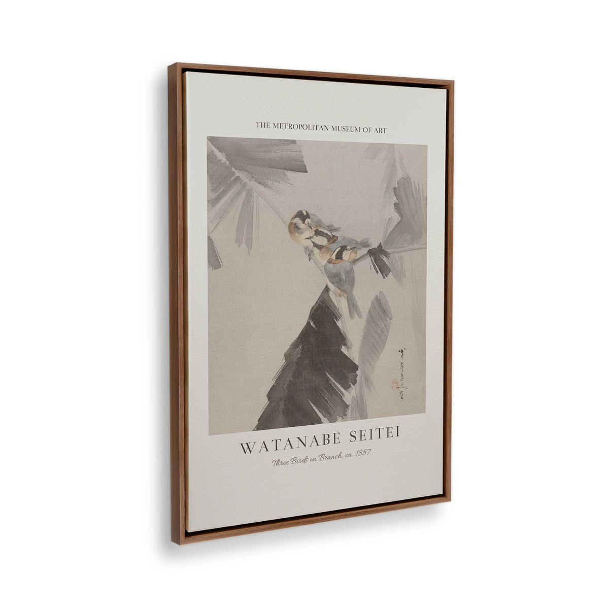 [Color:Walnut], Picture of the corner of the art