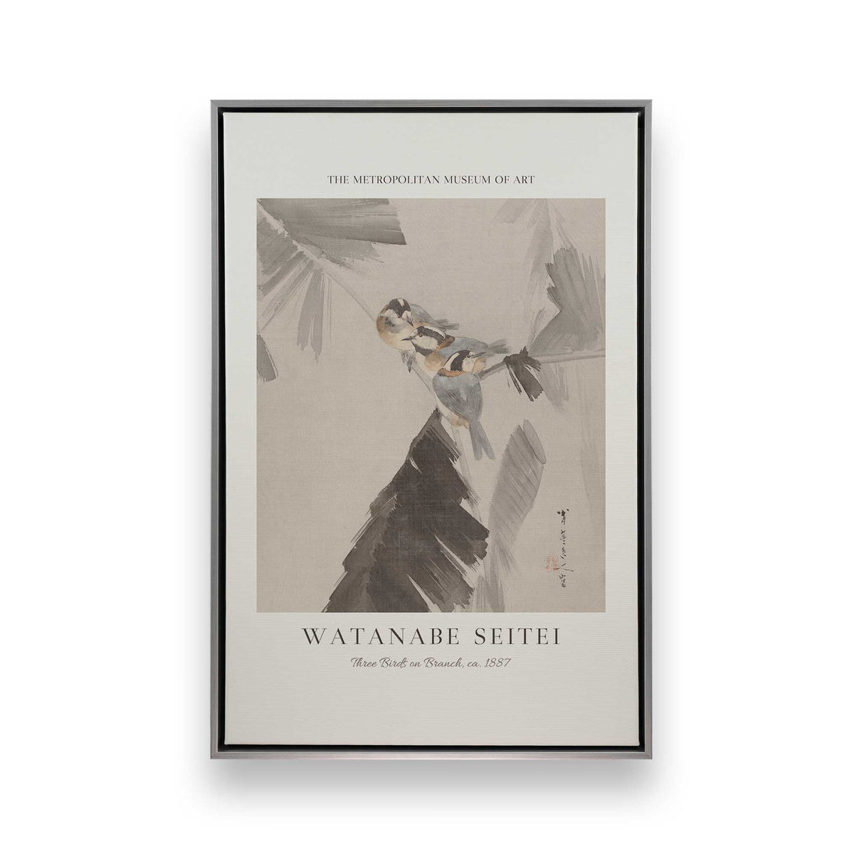 [Color:Polished Chrome], Picture of art in a Polished Chrome frame