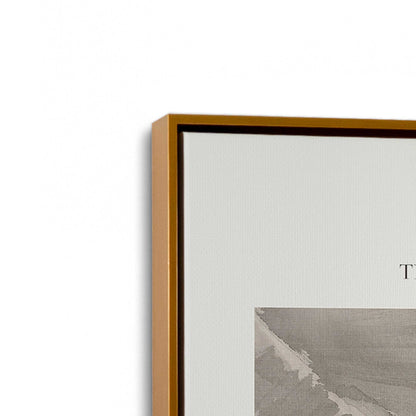 [Color:Polished Gold], Picture of art in a Polished Gold frame at an angle