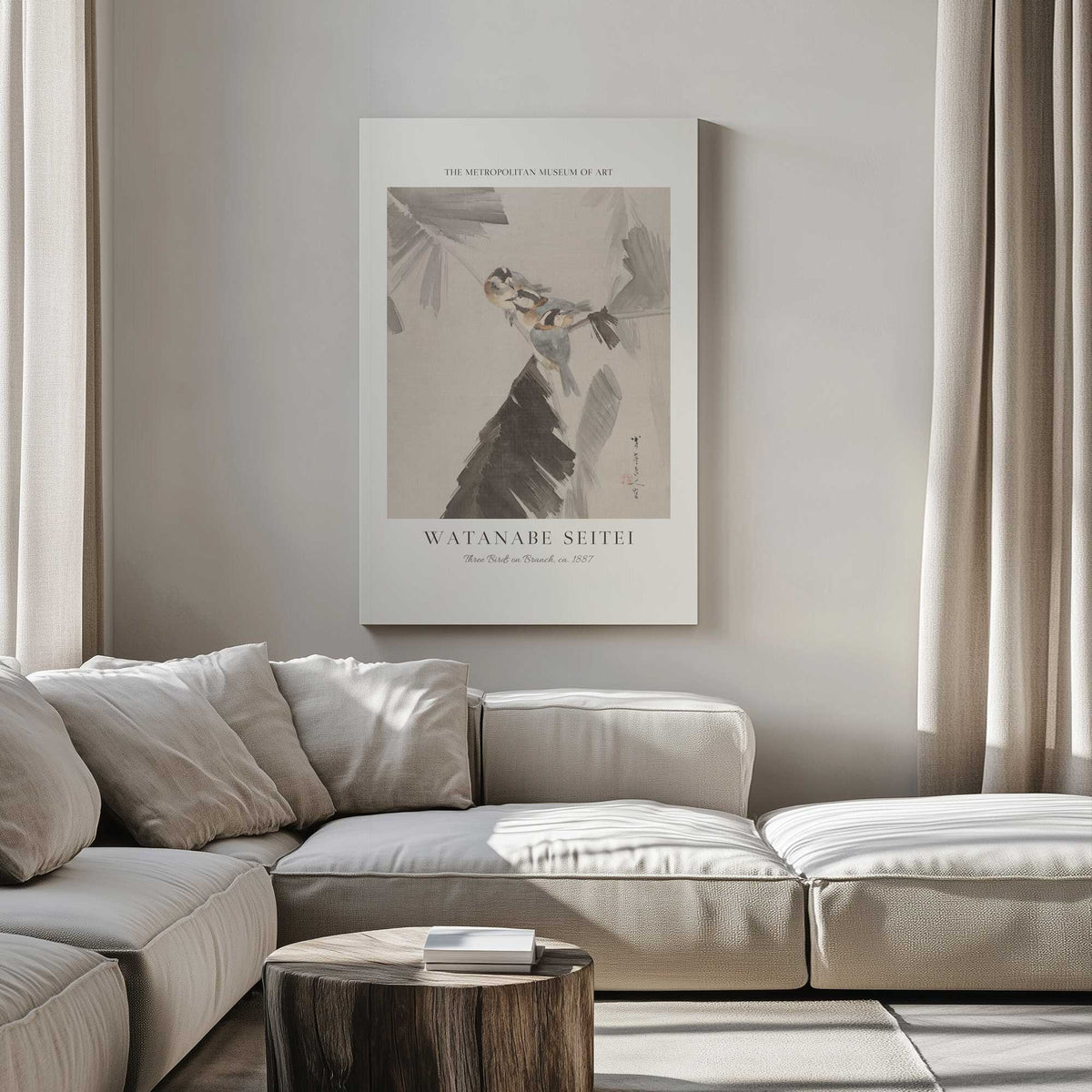 Picture of art in a room