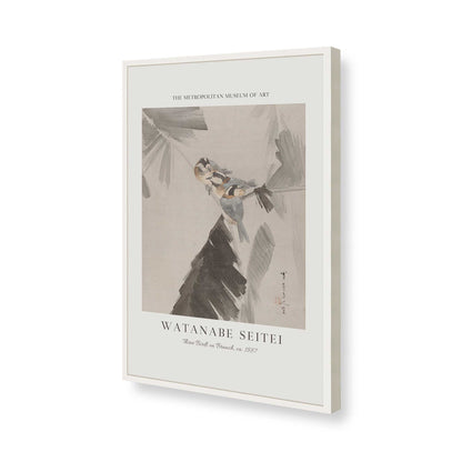 [Color:Opaque White], Picture of art in a Opaque White frame of the corner