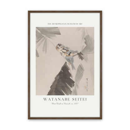[Color:Walnut], Picture of art in a Walnut frame