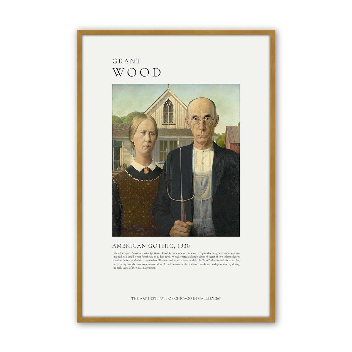 [Color:Polished Gold], Picture of art in a Polished Gold frame
