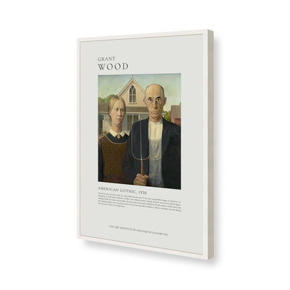 [Color:Opaque White], Picture of art in a Opaque White frame of the corner