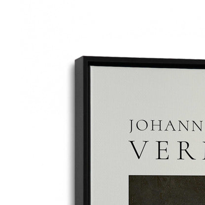[Color:Satin Black], Picture of art in a Satin Black frame at an angle