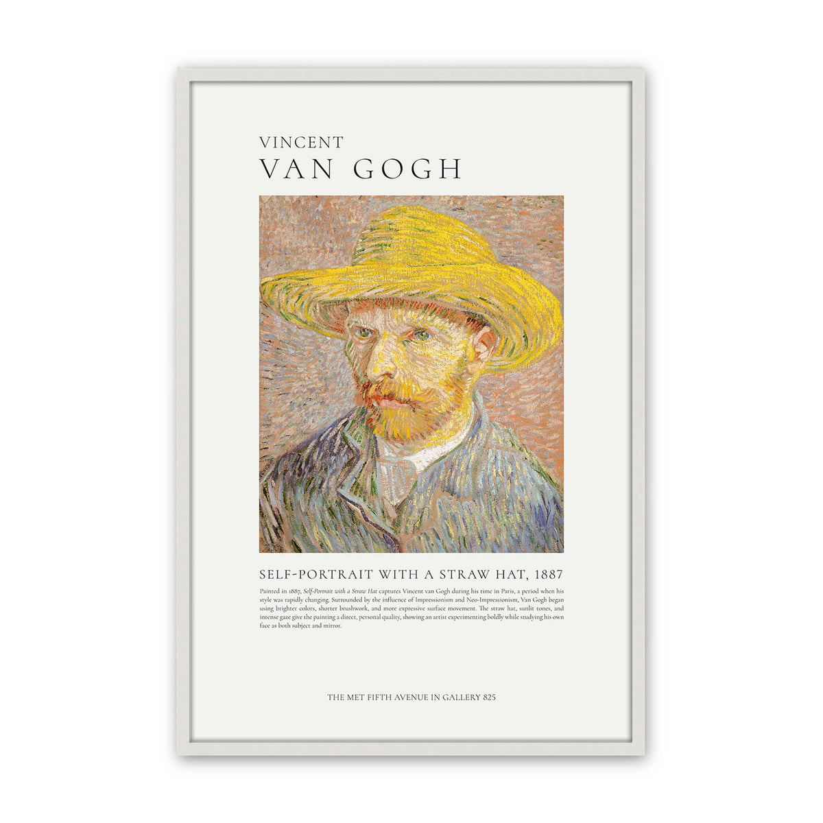 [Color:Opaque White], Picture of art in a Opaque White frame