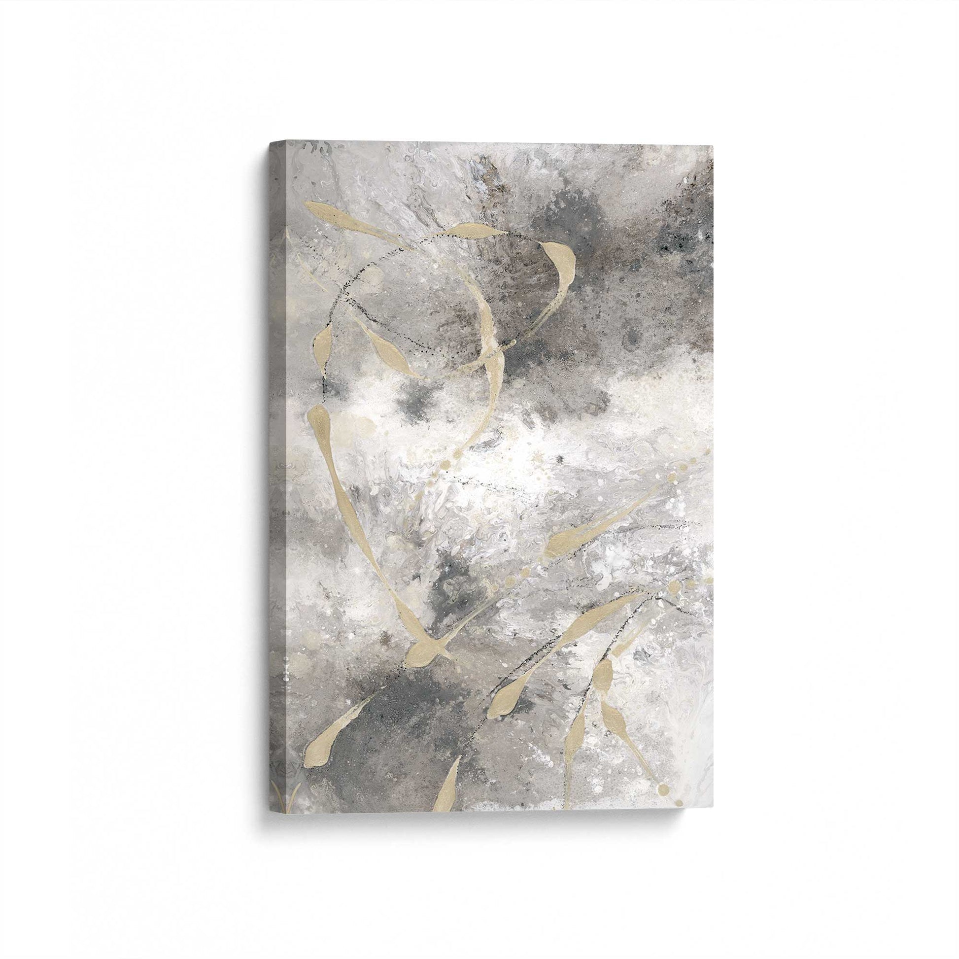 [Color:Stretched Canvas], Picture of art at an angle