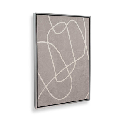 [Color:Polished Chrome], Picture of art in a Polished Chrome frame at an angle