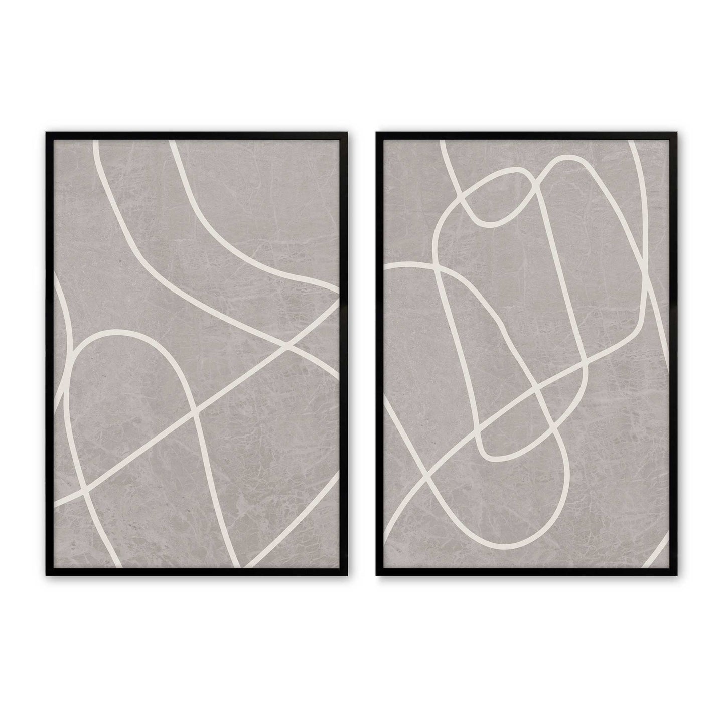 [Color:Satin Black], Picture of art in a Satin Black frame