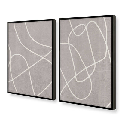 [Color:Satin Black], Picture of art in a Satin Black frame