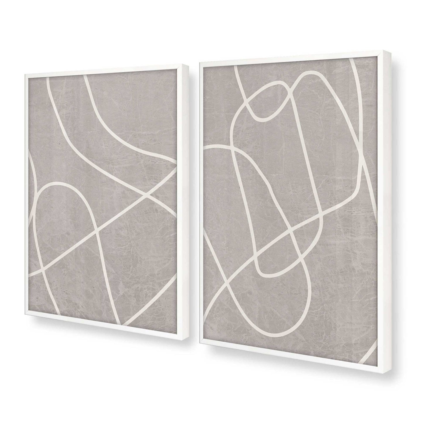 [Color:Opaque White], Picture of art in a Opaque White frame