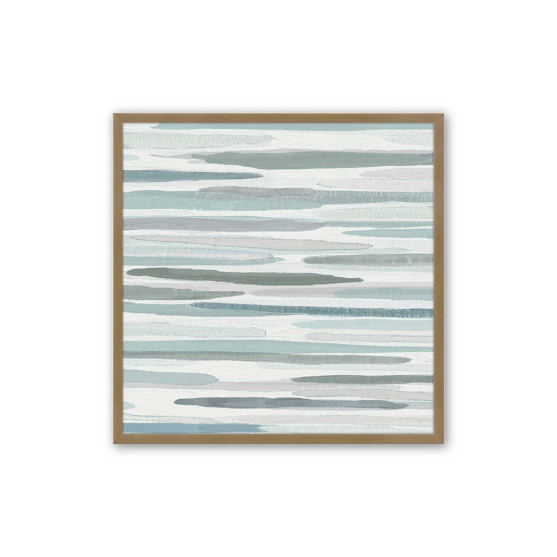 [Color:Brushed Gold], Picture of art in a Brushed Gold frame