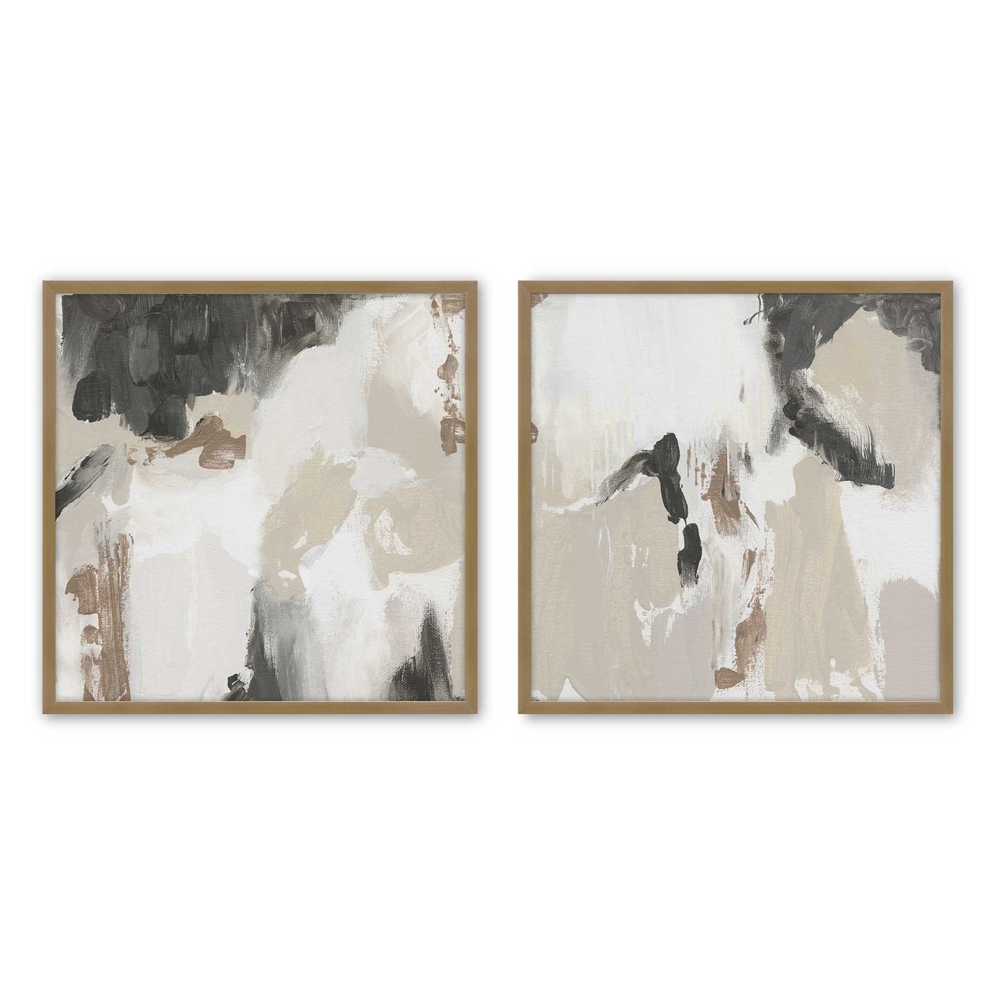 [Color:Brushed Gold], Picture of art in a Brushed Gold frame