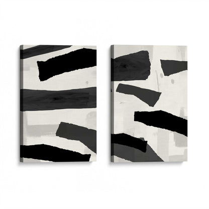 [Color:Stretched Canvas], Picture of art at an angle