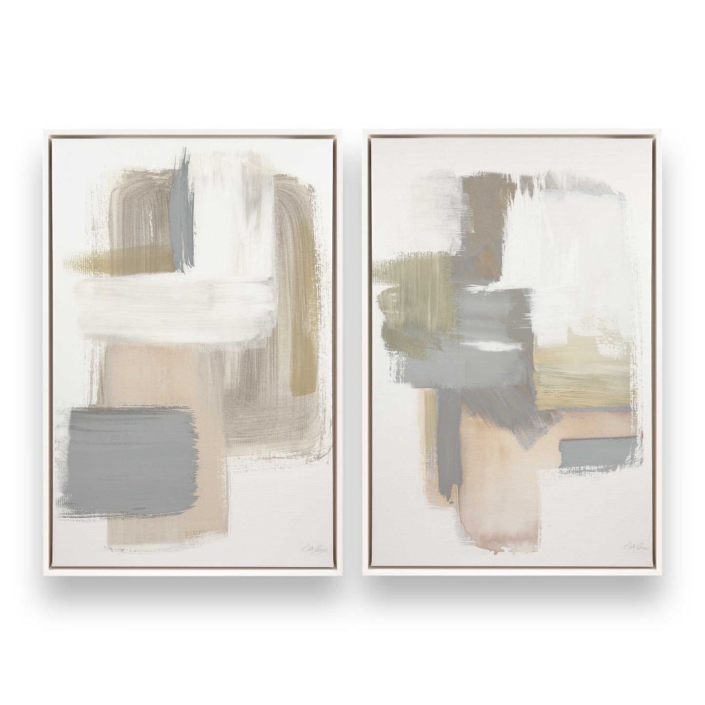 [Color:Opaque White], Picture of art in a White frame