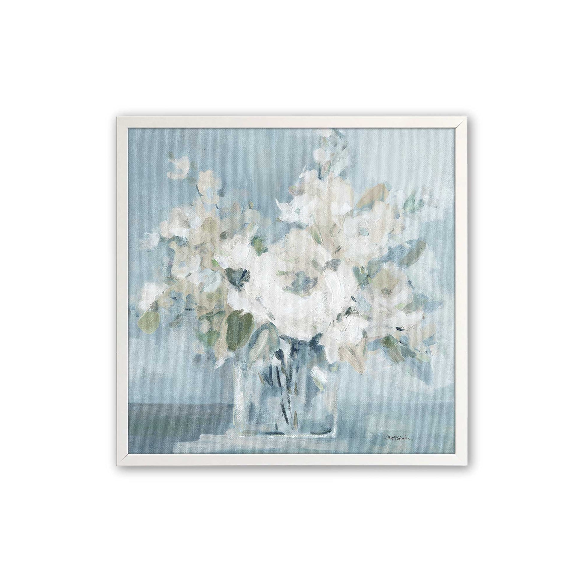 [Color:Opaque White], Picture of art in a Opaque White frame