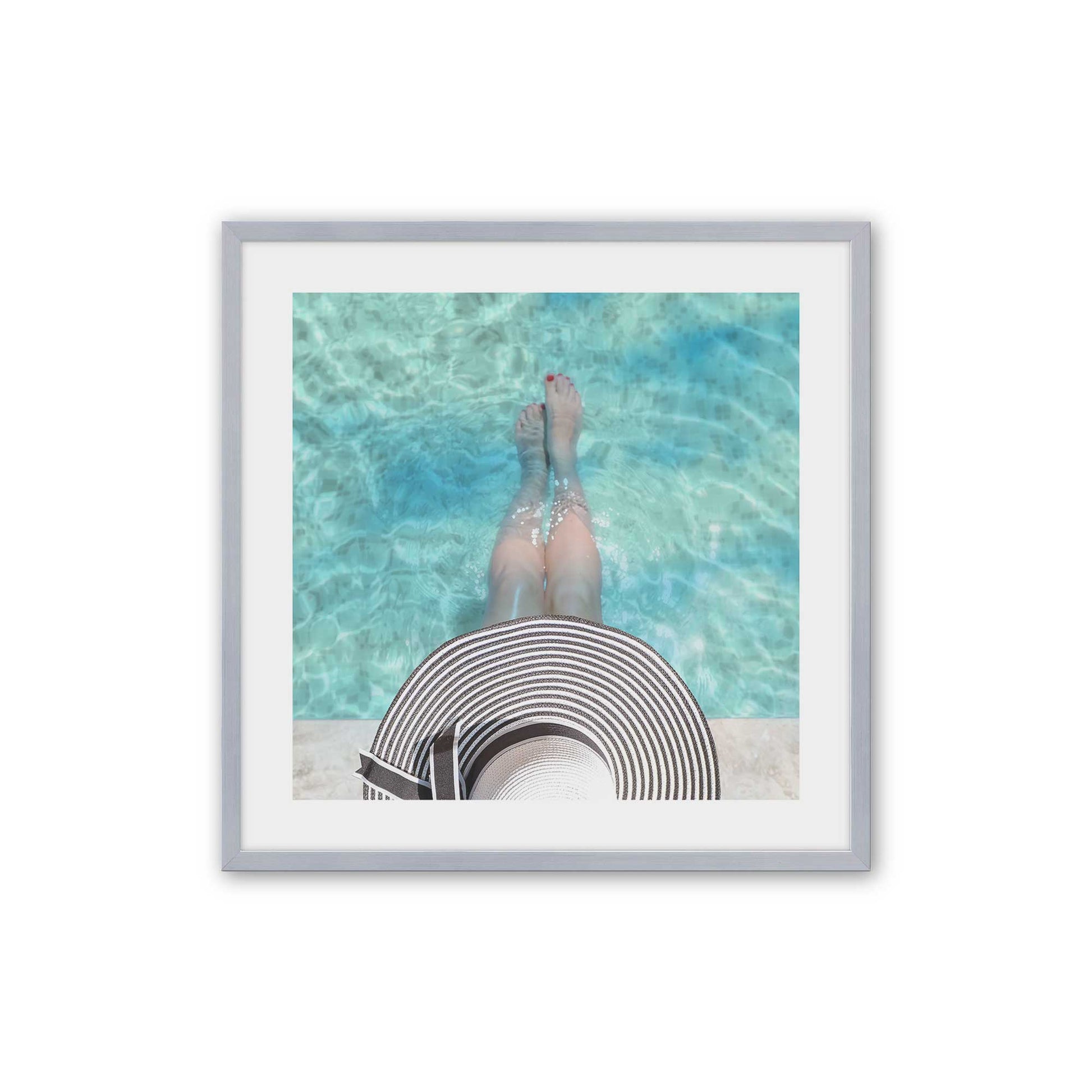 [Color:Polished Chrome], Picture of art in a Polished Chrome frame