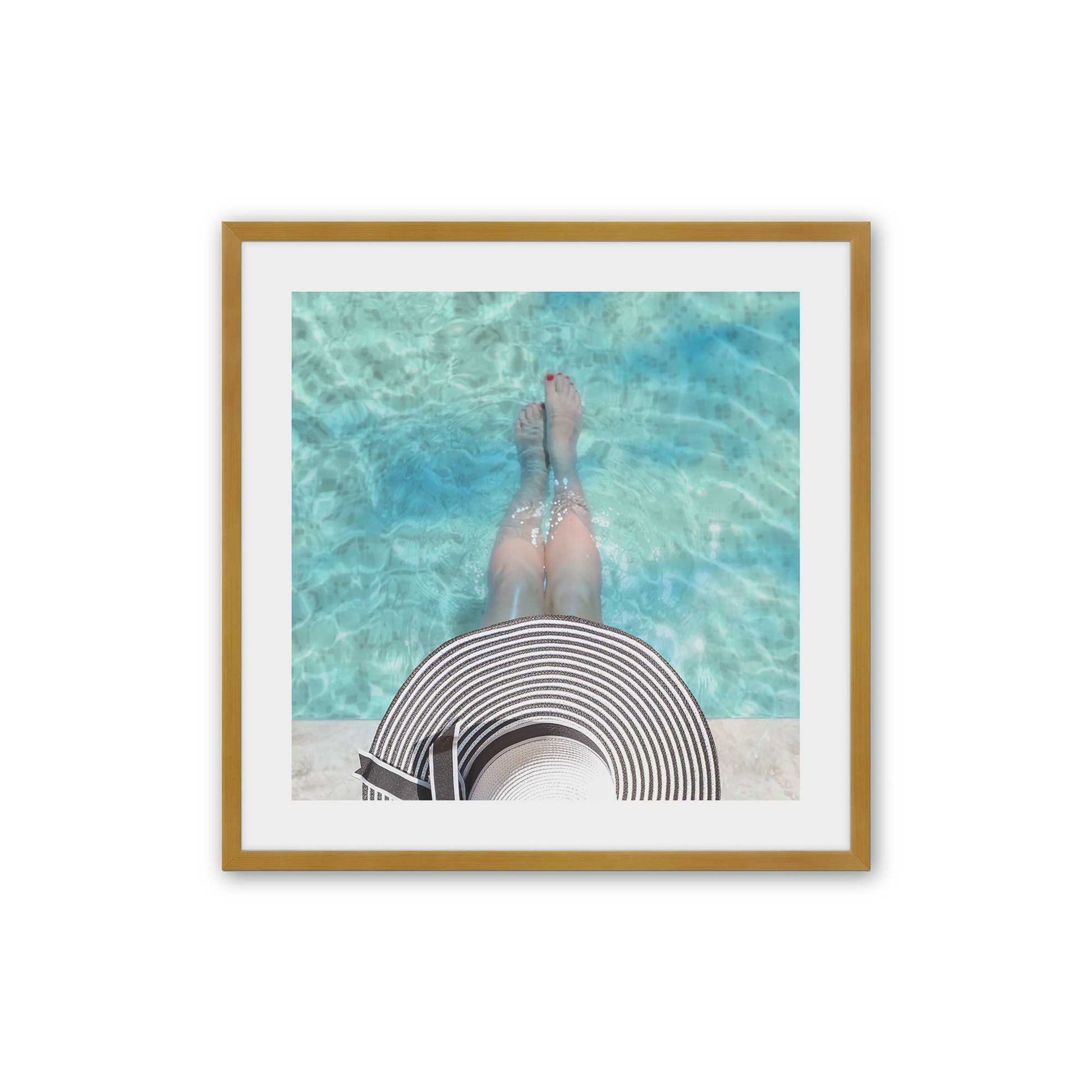 [Color:Polished Gold], Picture of art in a Polished Gold frame