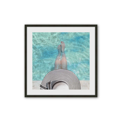 [Color:Satin Black], Picture of art in a Satin Black frame