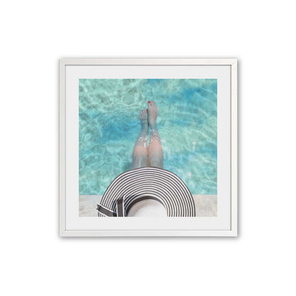 [Color:Opaque White], Picture of art in a Opaque White frame