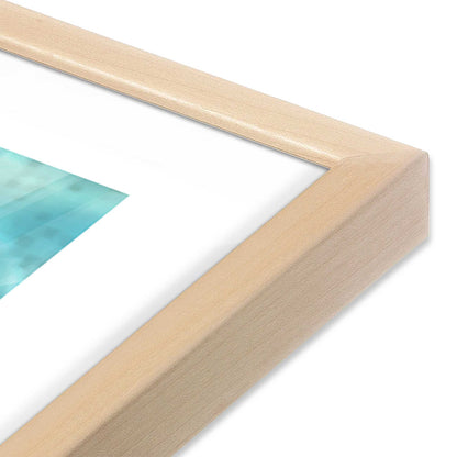 [Color:Raw Maple], Picture of art in a Raw Maple frame of the corner