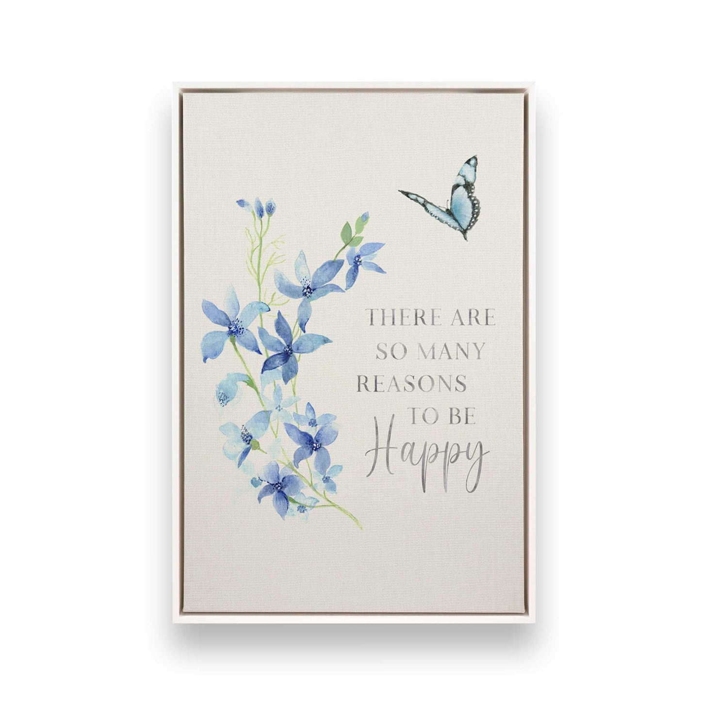[Color:Opaque White], Picture of art in a White frame