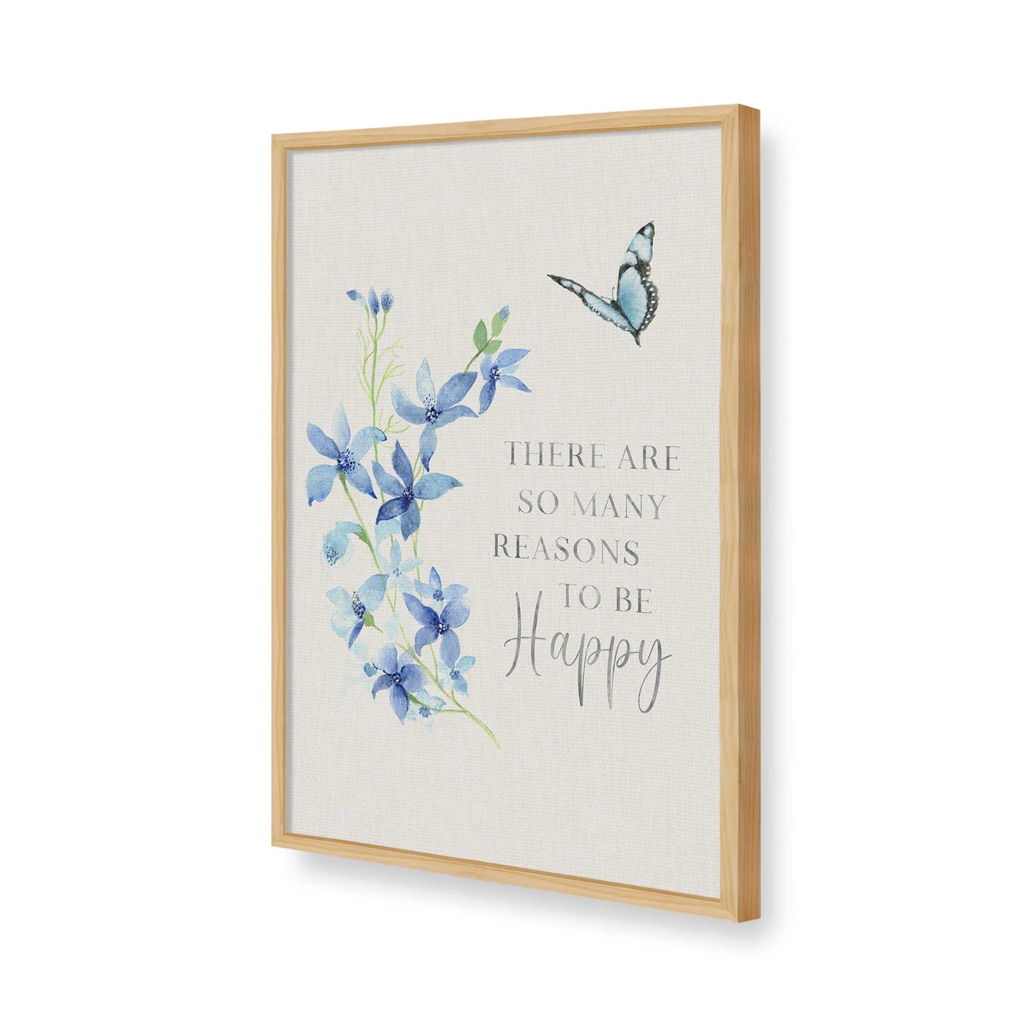 [Color:American Maple], Picture of art in a American Maple frame of the corner