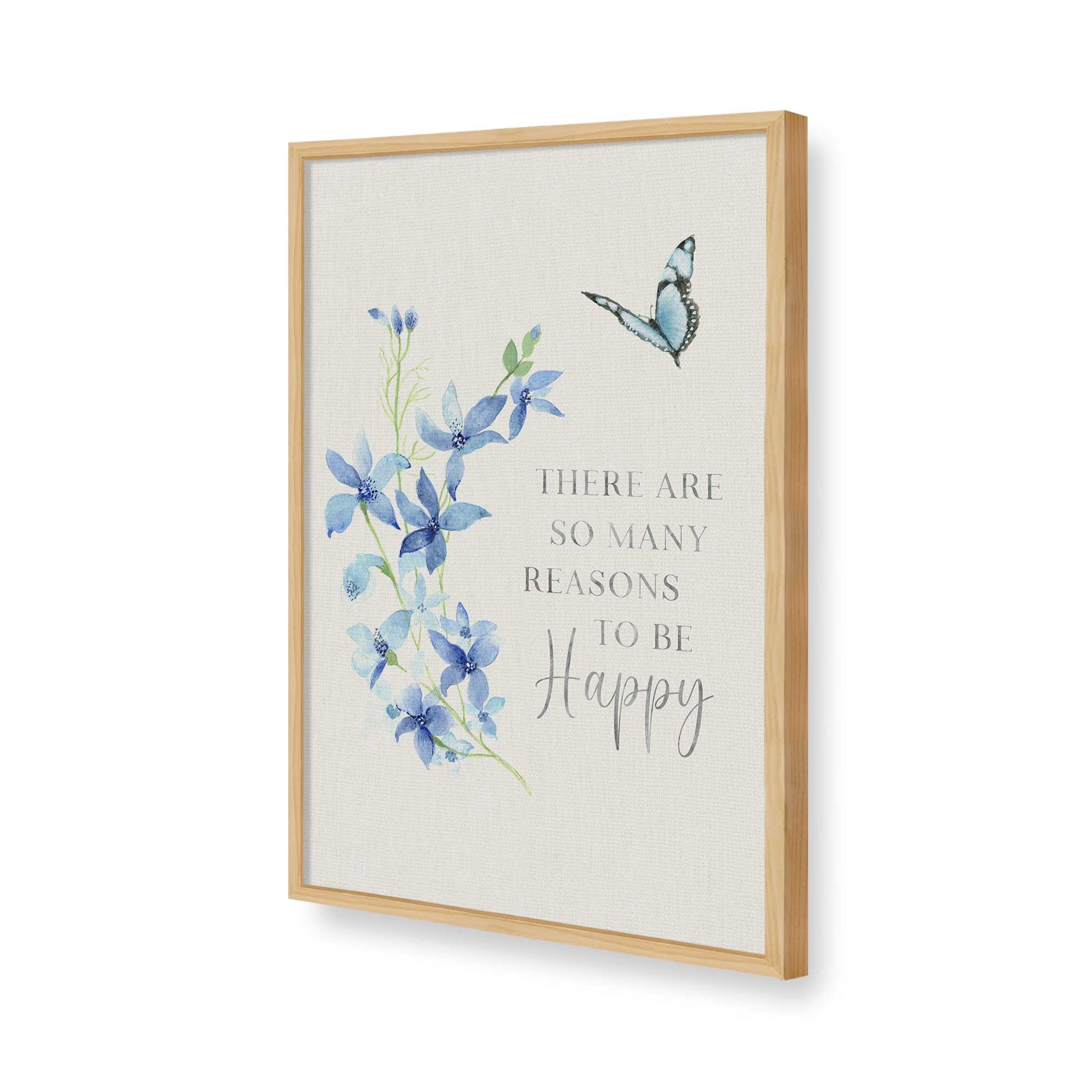 [Color:American Maple], Picture of art in a American Maple frame of the corner