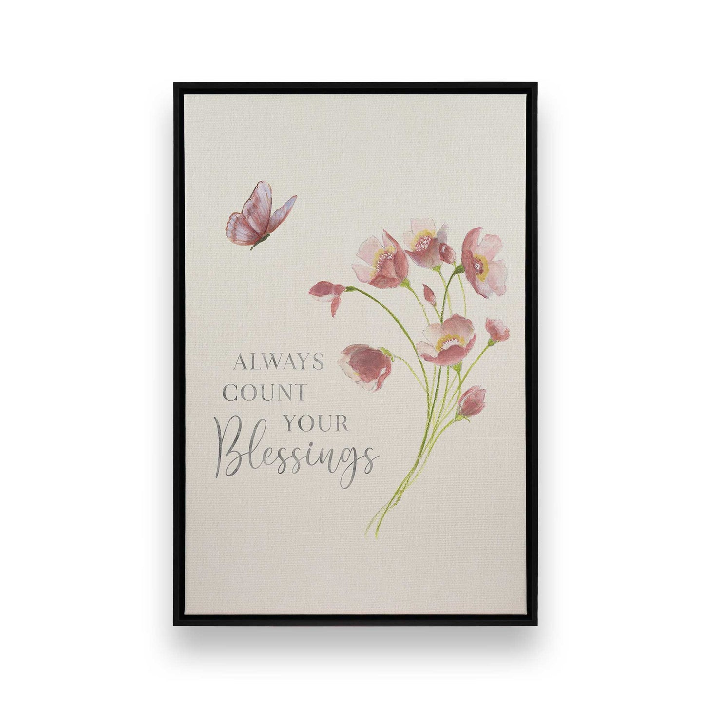 [Color:Satin Black], Picture of art in a Satin Black frame