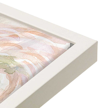 [Color:Opaque White], Picture of art in a Opaque White frame at an angle