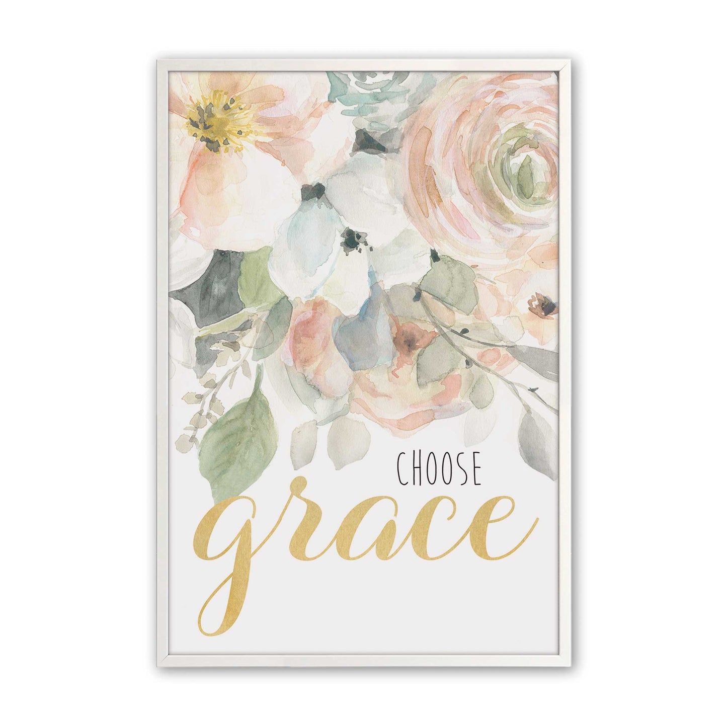 [Color:Opaque White], Picture of art in a Opaque White frame