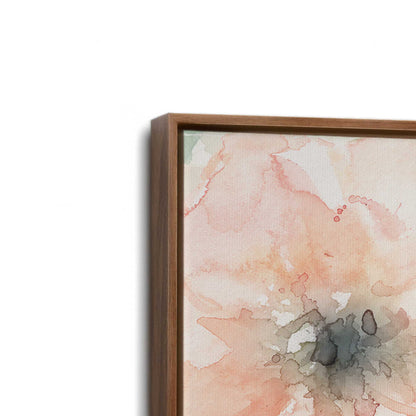 [Color:Walnut], Picture of art in a Walnut frame at an angle