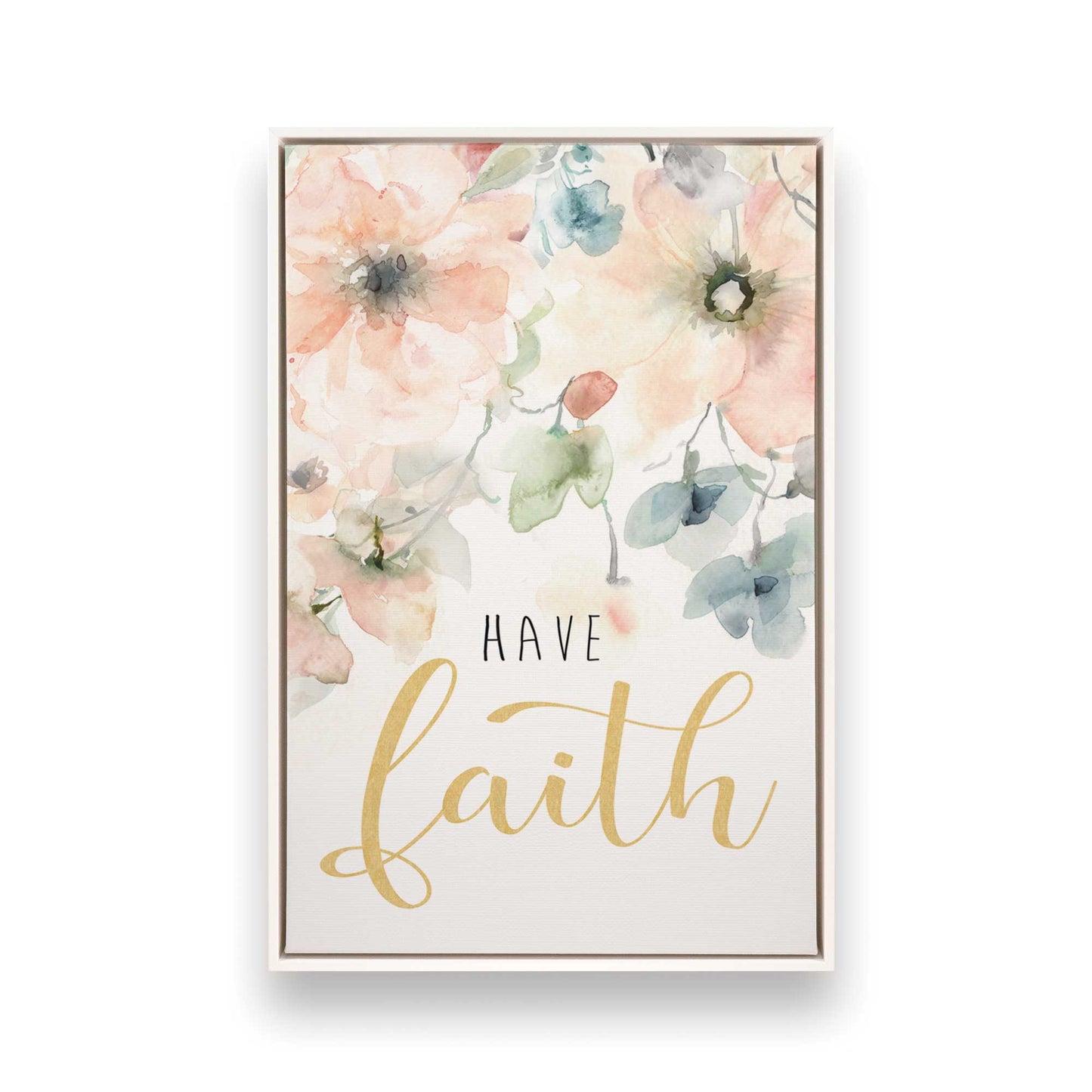[Color:Opaque White], Picture of art in a White frame