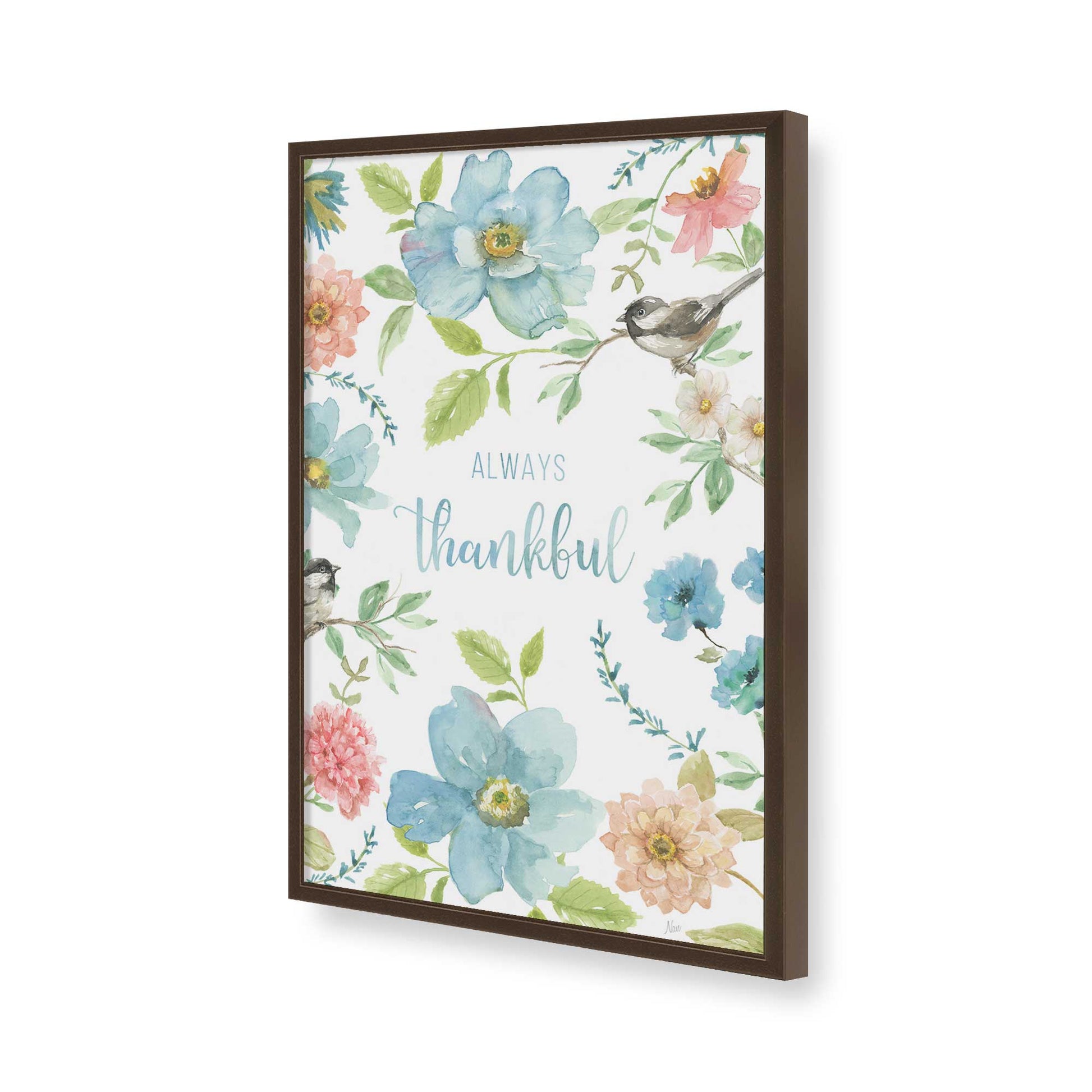 [Color:Belvinder Brown], Picture of art in a Belvinder Brown frame of the corner