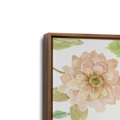 [Color:Walnut], Picture of art in a Walnut frame at an angle
