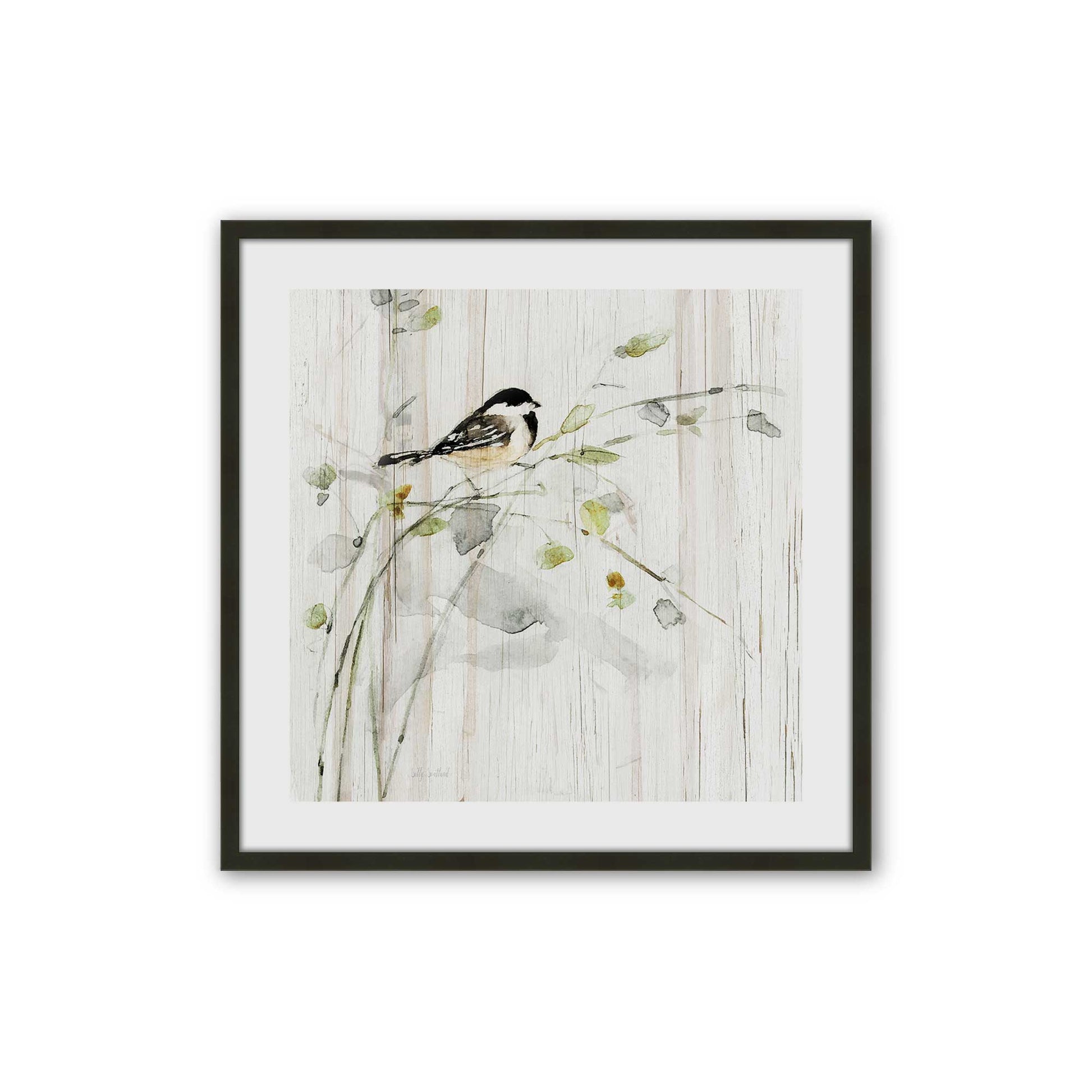 [Color:Satin Black], Picture of art in a Satin Black frame
