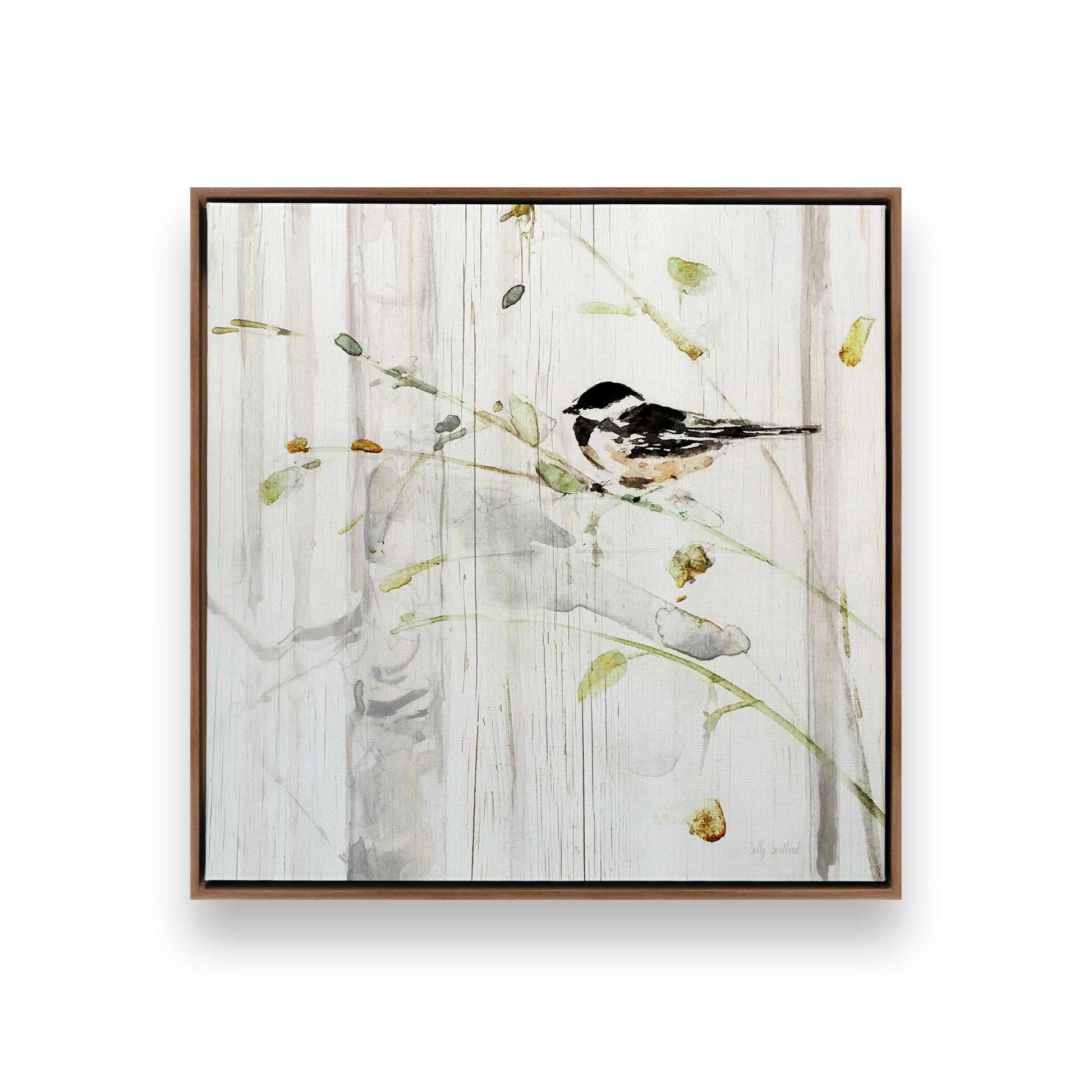 [Color:Walnut], Picture of art in a Walnut frame