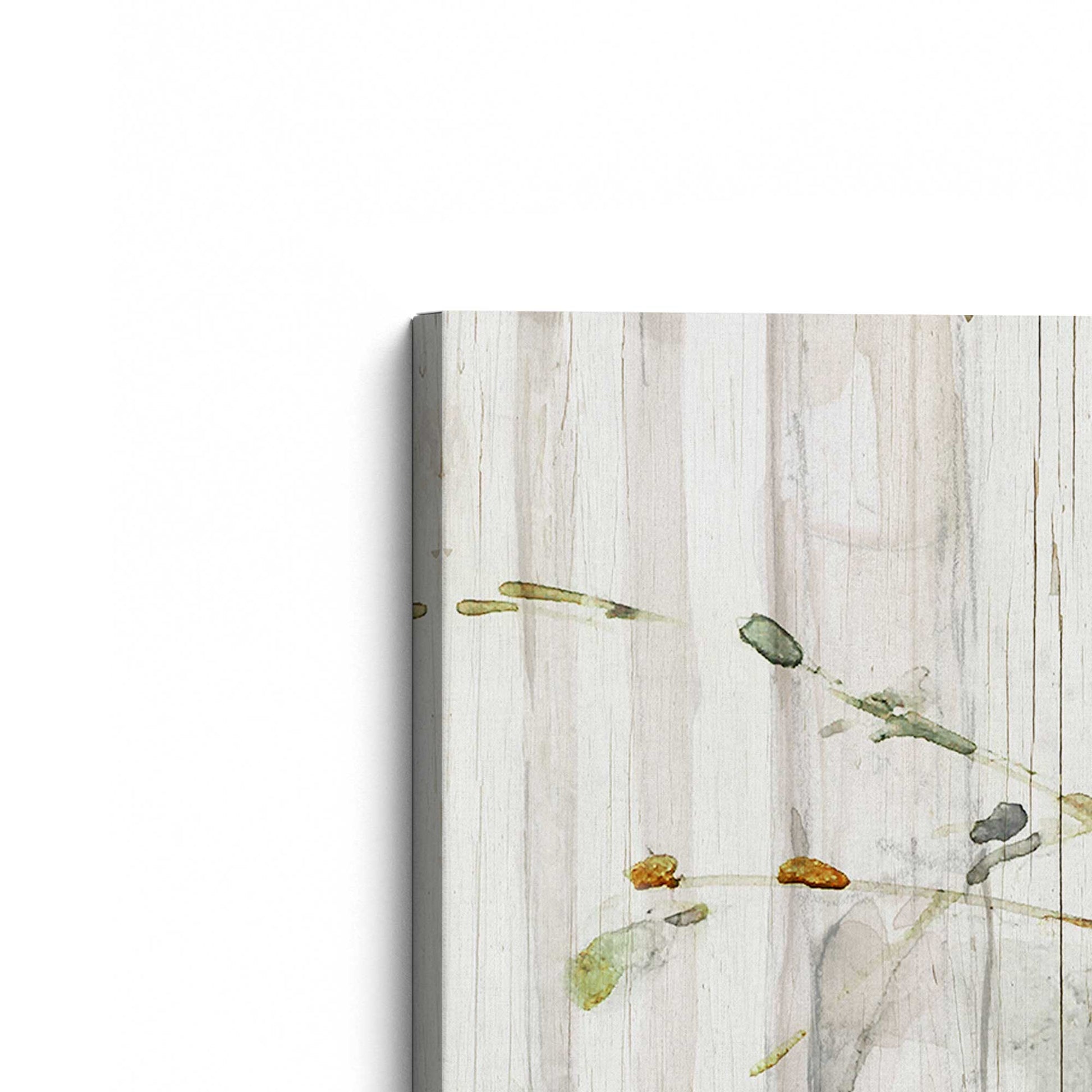 [Color:Stretched Canvas], Picture of the corner of the art