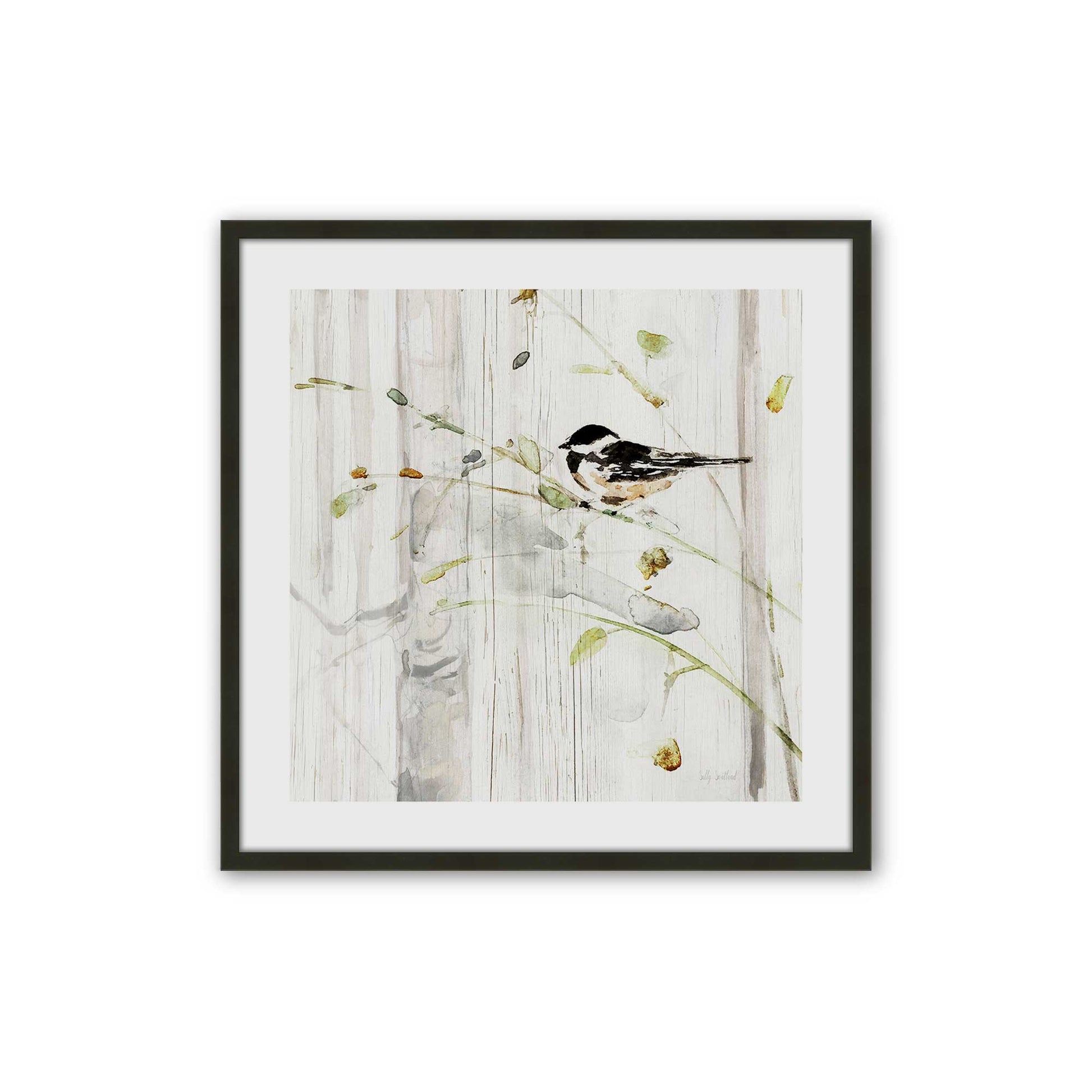 [Color:Satin Black], Picture of art in a Satin Black frame