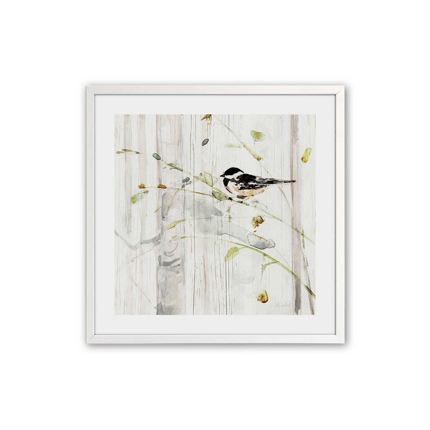 [Color:Opaque White], Picture of art in a Opaque White frame