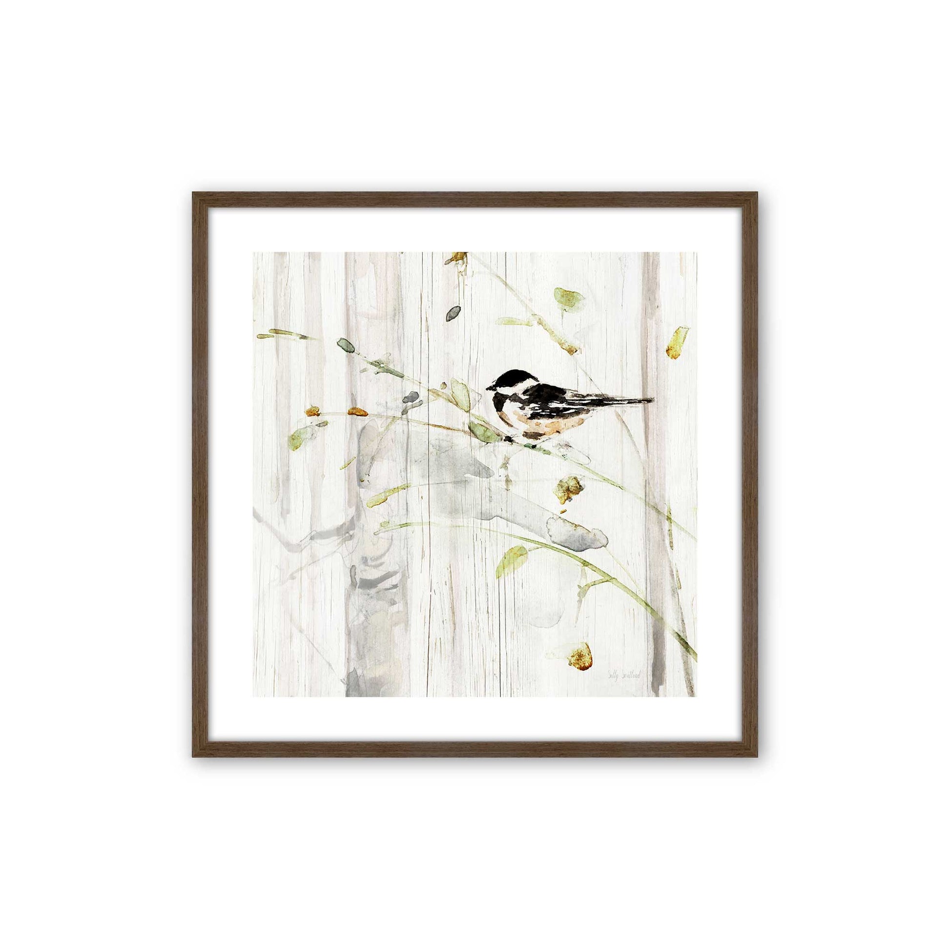 [Color:Walnut], Picture of art in a Walnut frame