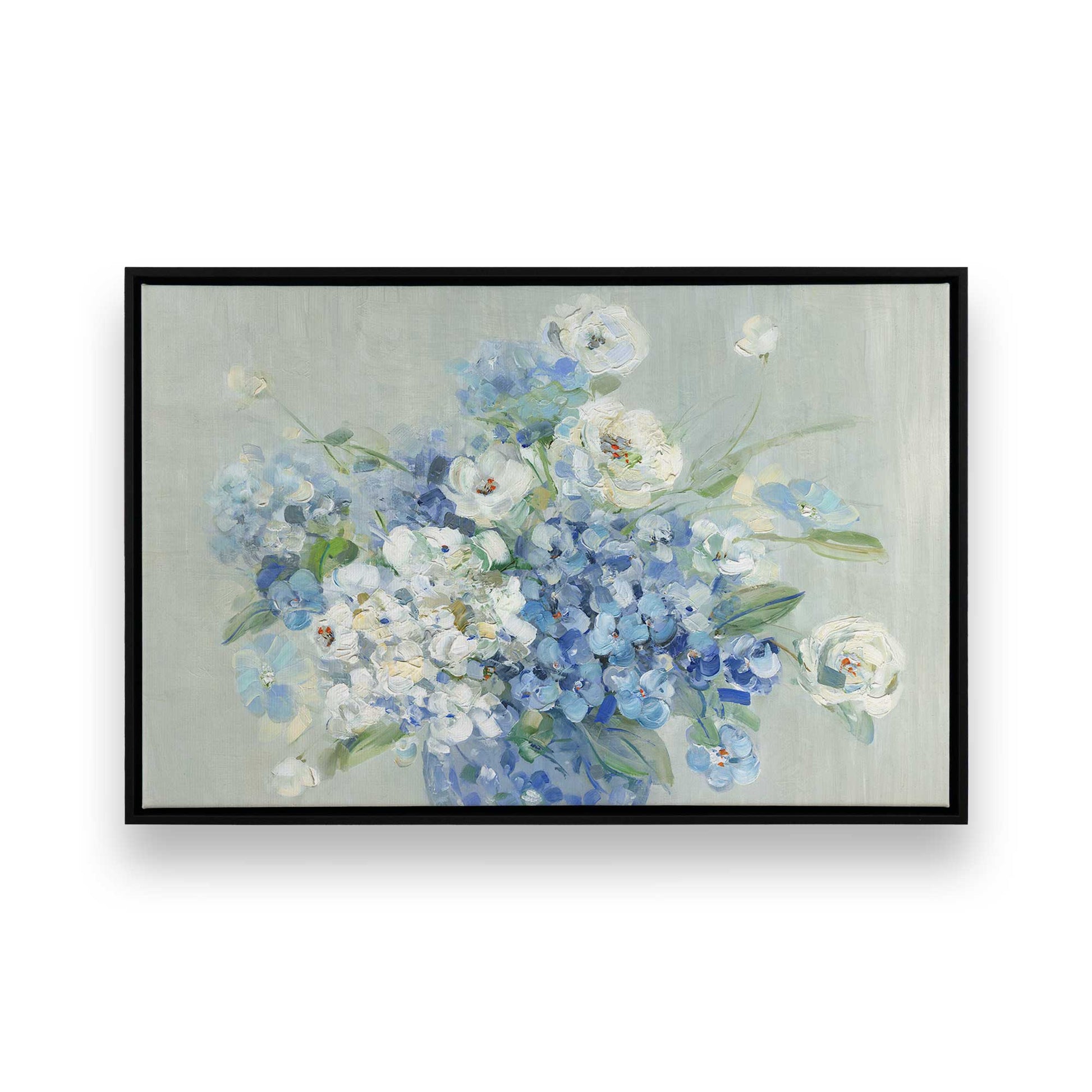 [Color:Satin Black], Picture of art in a Satin Black frame